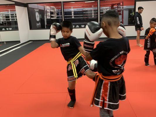 Muay Thai Martial Arts helps with focus and creates disciplined children!