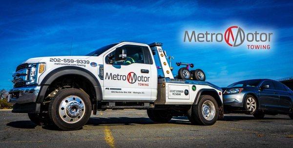 Metro Motor Towing at Work