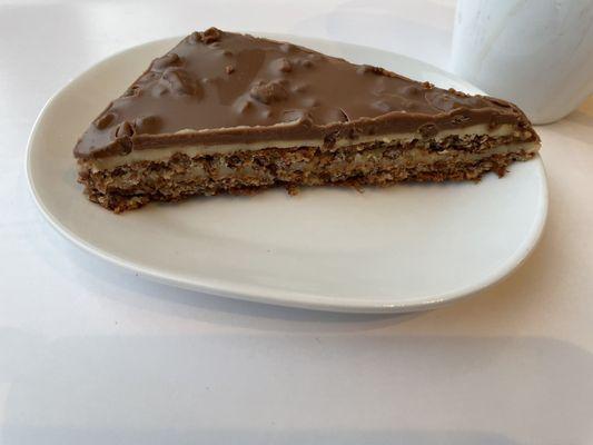 Swedish Almond Cake w/ Chocolate & Crunchy Caramel ($1.79)