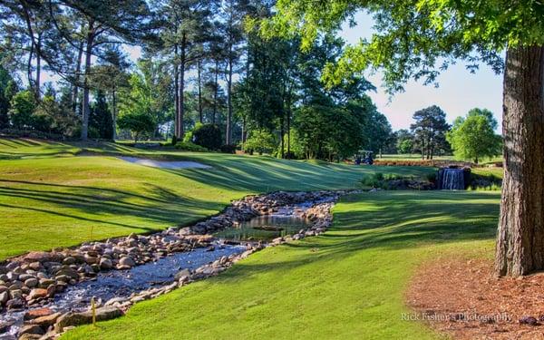 Raleigh Country Club's signature hole #5