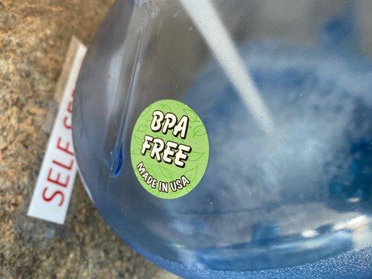 Bpa free water bottle