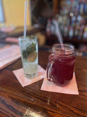 Mojito and sangria