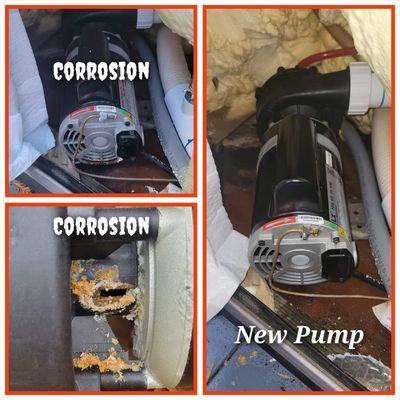 Spa Pump Replacement