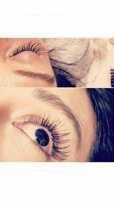 Classic eyelash extensions !