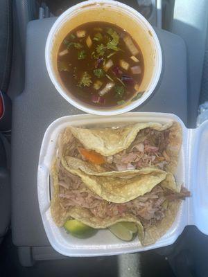 Birria tacos