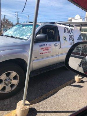 Juans Truck with Telephone number