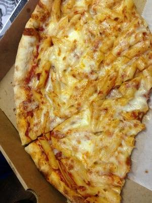 Baked Ziti pizza