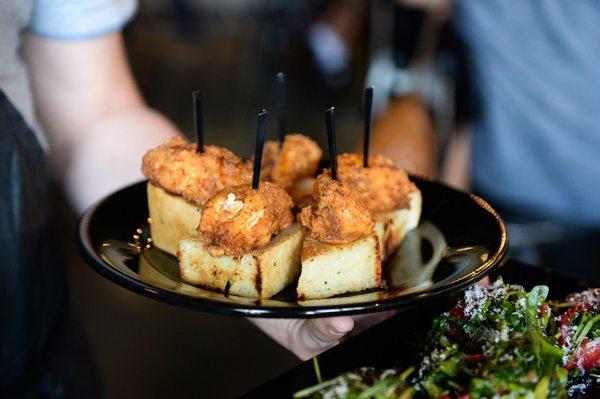 Fried Chicken and Texas Toast