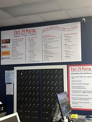 Exit 29 Postal & More