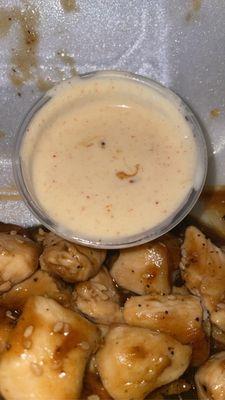 Yum Yuk Sauce with Hibachi chicken