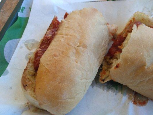 Meatball marinara sandwich Footlong