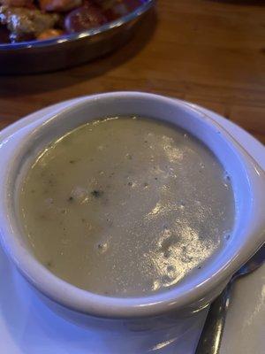 Clam Chowder Soup was ok