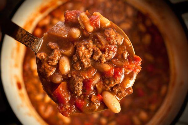 Homemade Chili and Cornbread - so good and filling

Avaiable to go as well