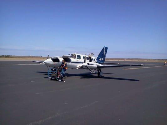 Tiny plane!