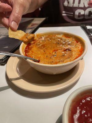 Chorizio cheese dip