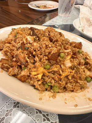 Pork belly fried rice