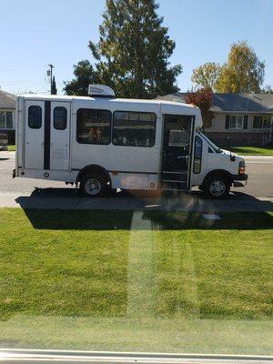 Front door service.