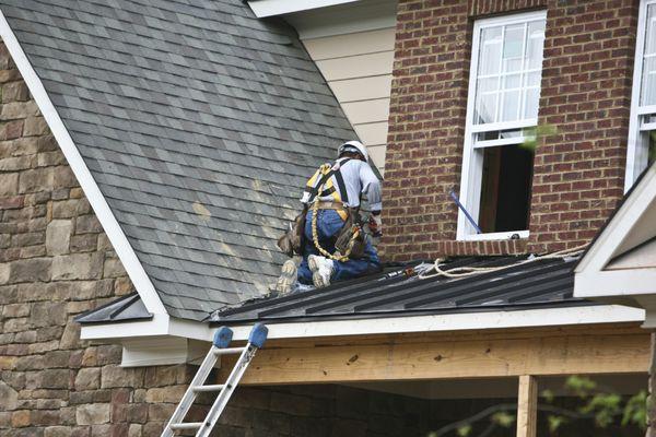 One more roof completed--safe, secure, and stylish!