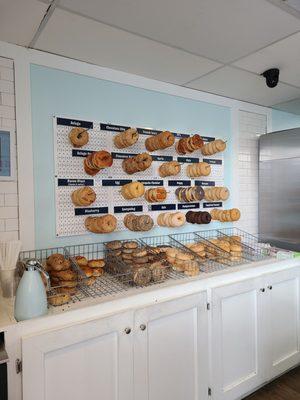 Bagel wall