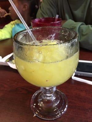 Mango Margarita (cheat day) .... Too sweet for me.