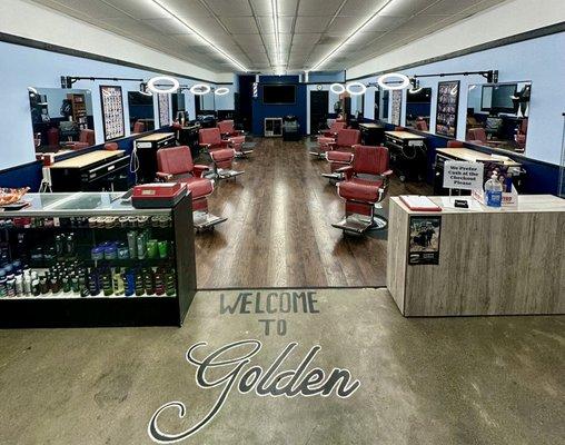 Newly Renovated Barbershop & Beauty Salon.