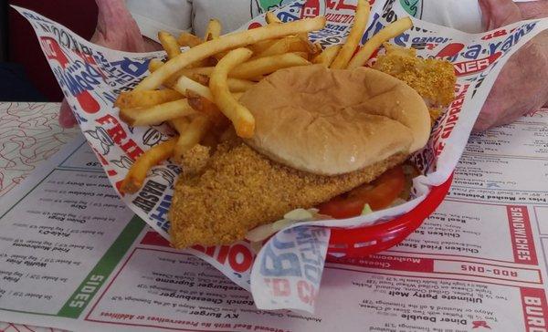 Fish sandwich.