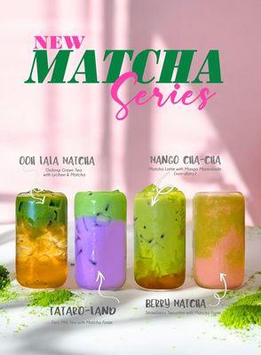 New super delicious Matcha drinks from Pincha Boba.