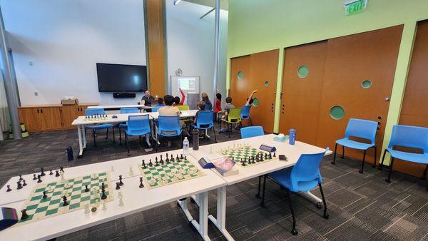 Advanced Level Chess Class; Saturdays, 2:45-4:45pm. Pre-Enrollment Required.