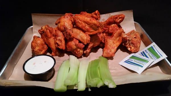 Jumbo Buffalo Wings...(Or try the house specialty ranch dry rub!)