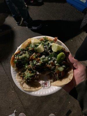 Chulada de tacos