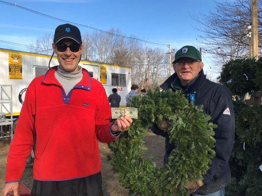 We have wreaths!