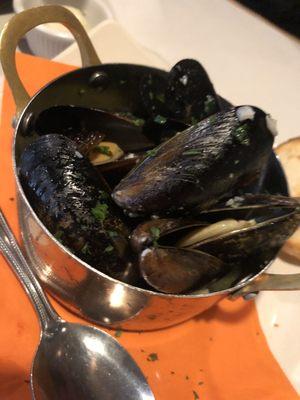 Mussels appetizer