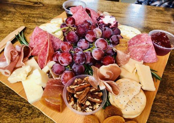 Large charcuterie board ($25) Mmmmm!