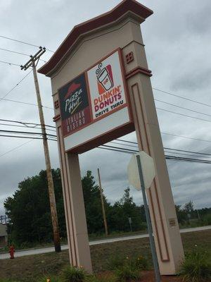 Dunkin Donuts of Rochester -- 303 North Main Street, Rochester          Sign