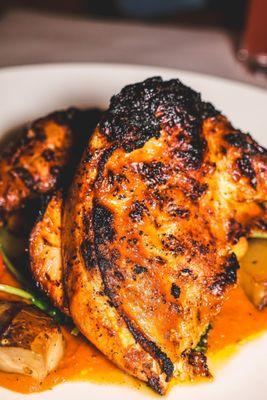 Charcoal roasted chicken