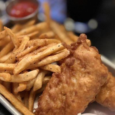 Fish & Chips, light and tasty!