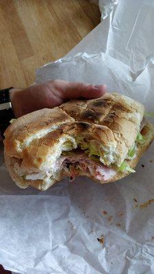 Mexican torta, very tasty