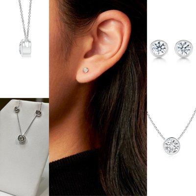 Designer inspired diamond essentials set.