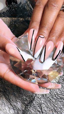 Nails with design