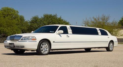 Luxury white limousine for every type of occasion.