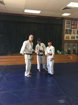 Sensei Scates with my kids!