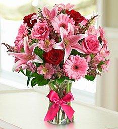 romance  Pink  and Red  Flowers  49.99