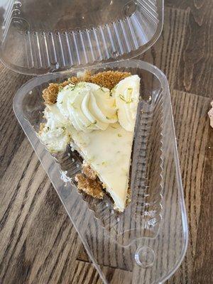 Lime cream pie