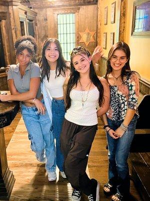 Young Hollywood takes on an Escape room! Eva Ariel Binder. Sophia Mc Keith , Hailey Hermida , and Rita Angel Taylor