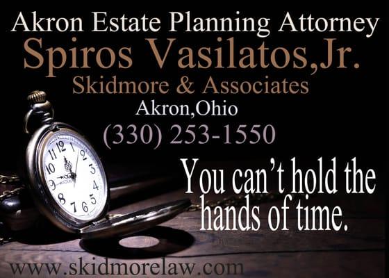 Akron Probate Estate Attorney Spiros Vasilatos, Jr.  Akron, Ohio