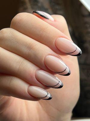 Signature Gel Manicure with a French