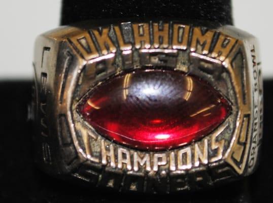 OU Championship Ring!