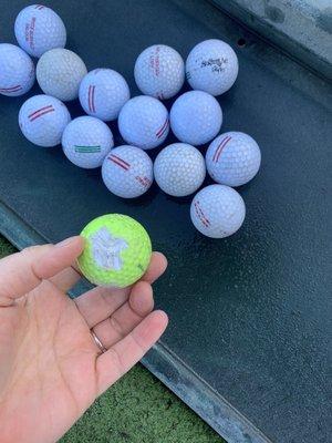 Dead range balls