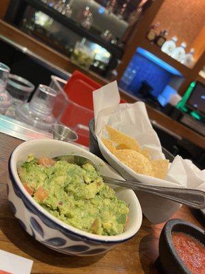 Freshly made guacamole!