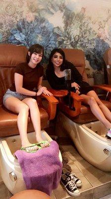 Pedicures !! This was such an amazing experience!